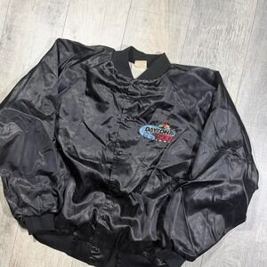 Vintage 90s embroidered Daytona NASCAR racing sportswear jacket